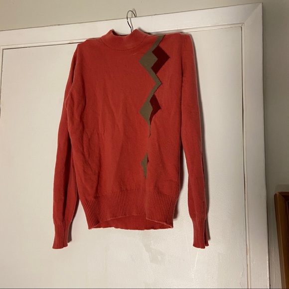 Vintage jaeger wool mockneck sweater - Picture 1 of 5